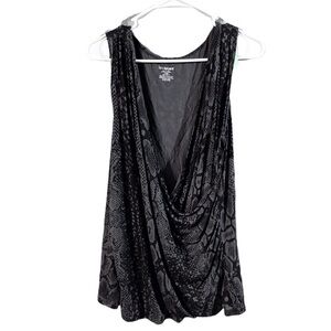 Lane Bryant Faux-Wrap Sleeveless Sz 18/20